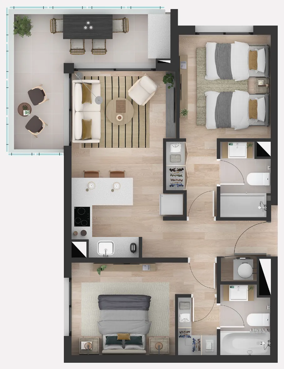 Planta Deluxe A